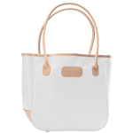 Jon Hart Medium Holiday Tote White