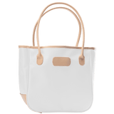 Jon Hart Medium Holiday Tote White