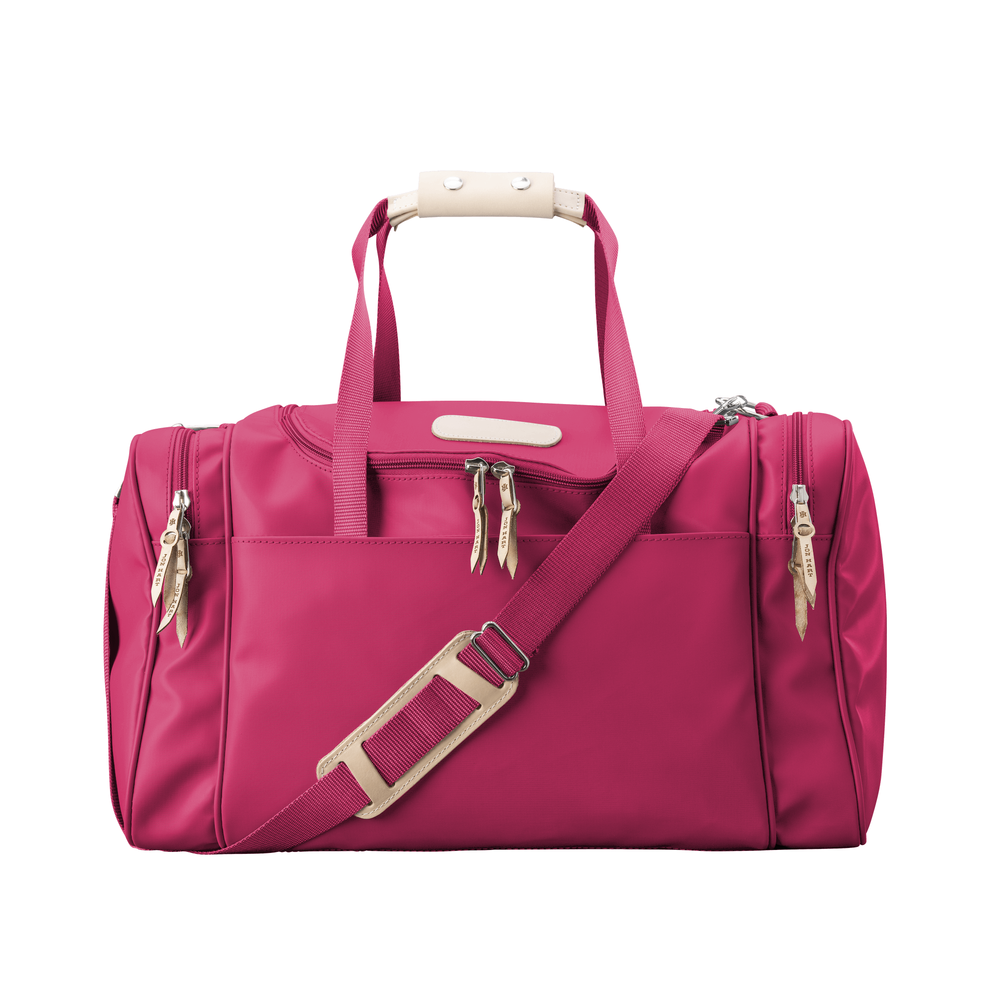 Jon Hart Medium Square Duffel Berry