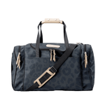 Jon Hart Medium Square Duffel Dark Leopard