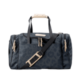 Jon Hart Medium Square Duffel Dark Leopard