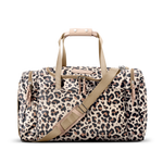 Jon Hart Medium Square Duffel Leopard