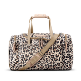 Jon Hart Medium Square Duffel Leopard