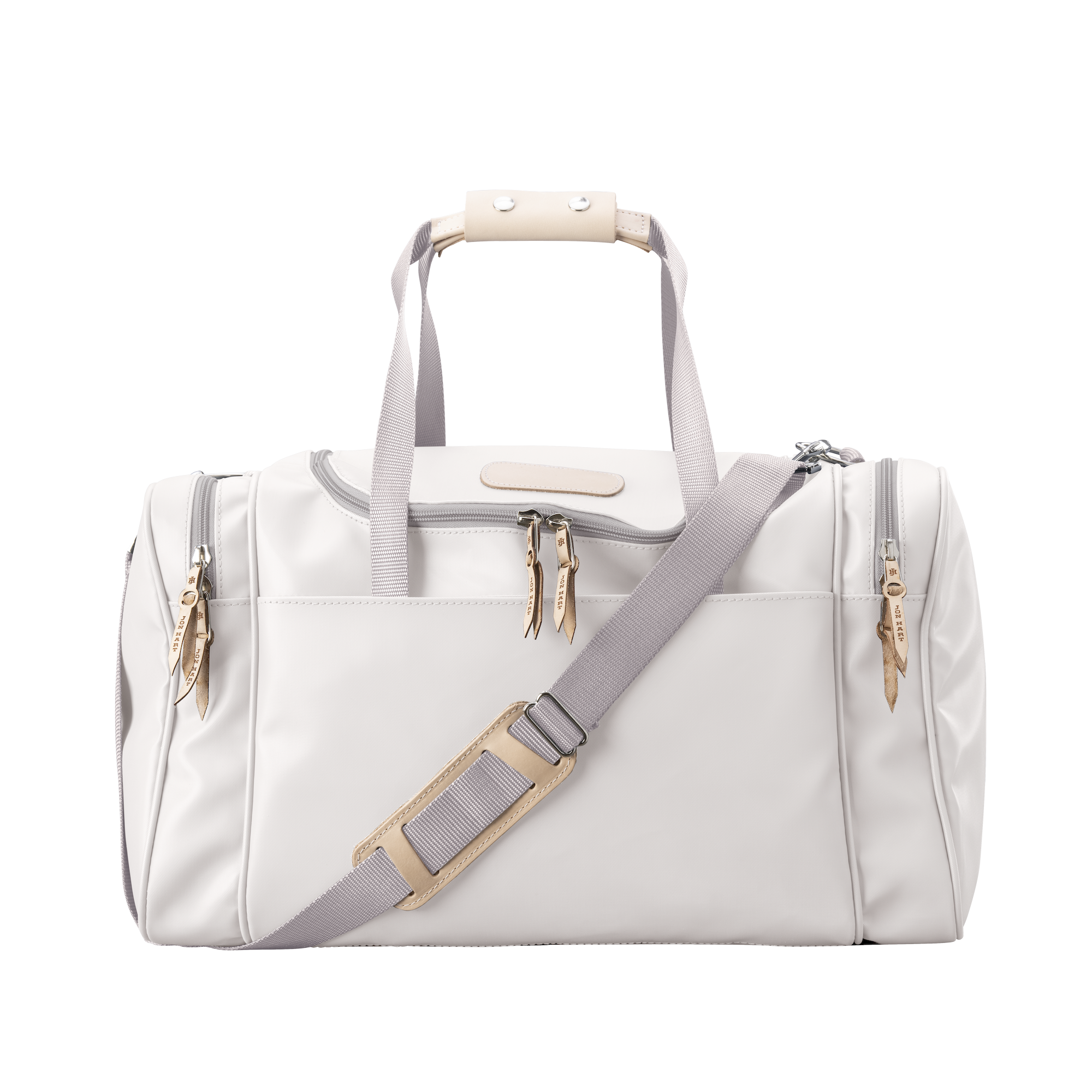 Jon Hart Medium Square Duffel White