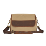 Jon Hart Messenger Bag Khaki