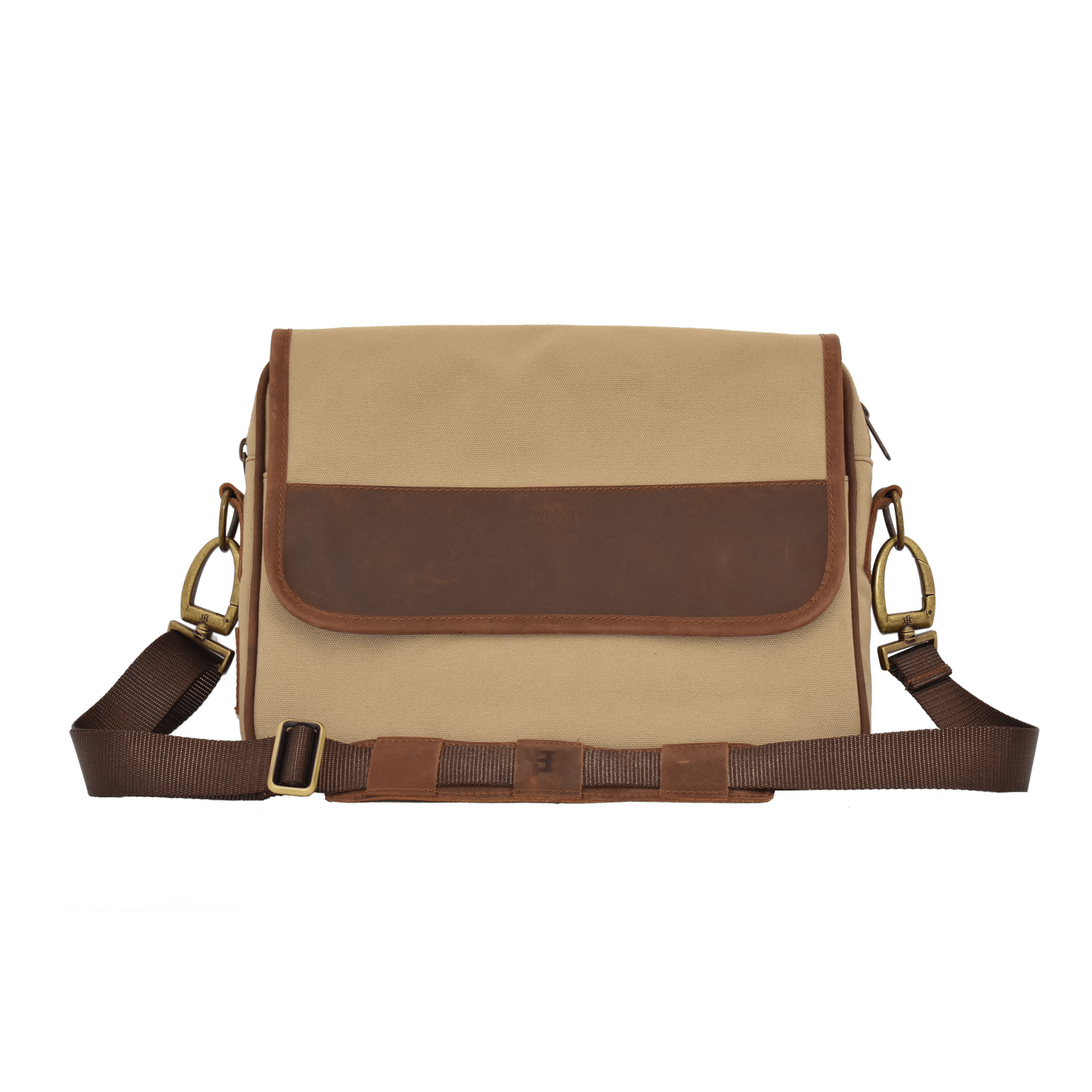 Jon Hart Messenger Bag Khaki