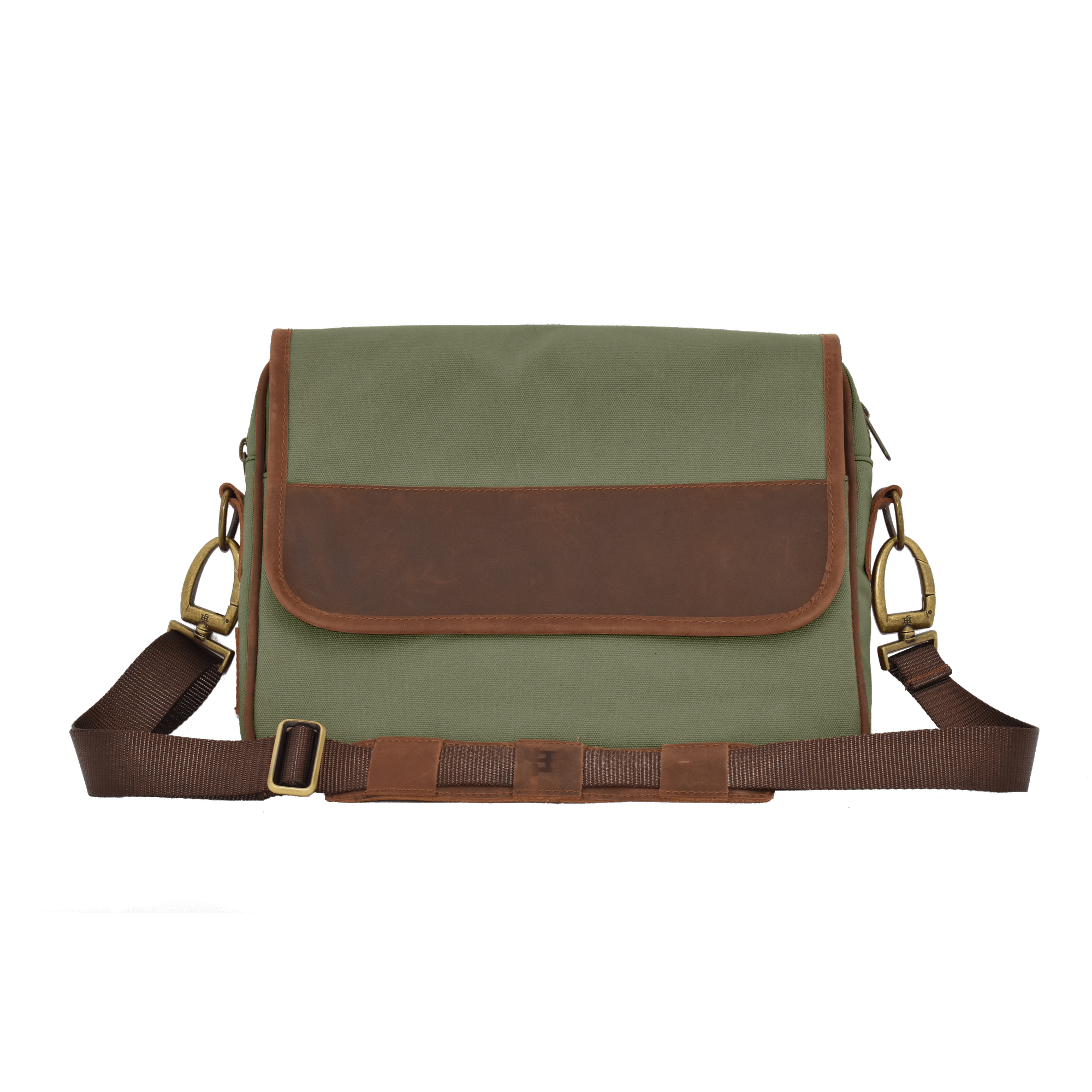 Jon Hart Messenger Bag Olive