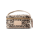 Jon Hart Mini Makeup Case Leopard