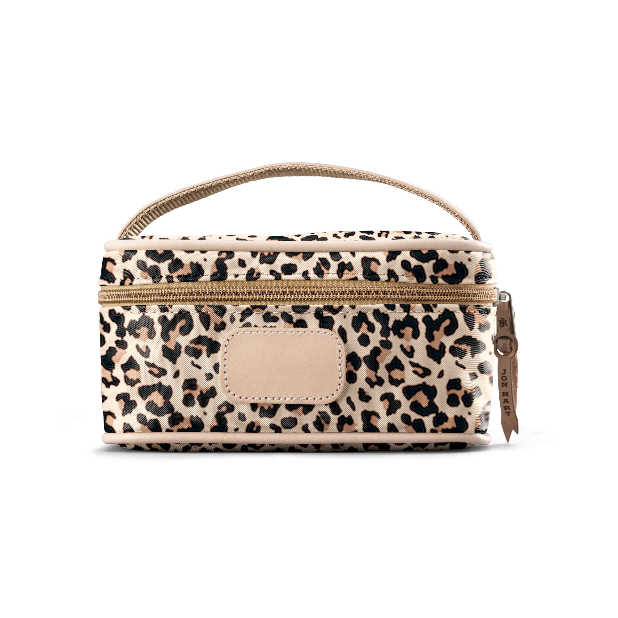 Jon Hart Mini Makeup Case Leopard