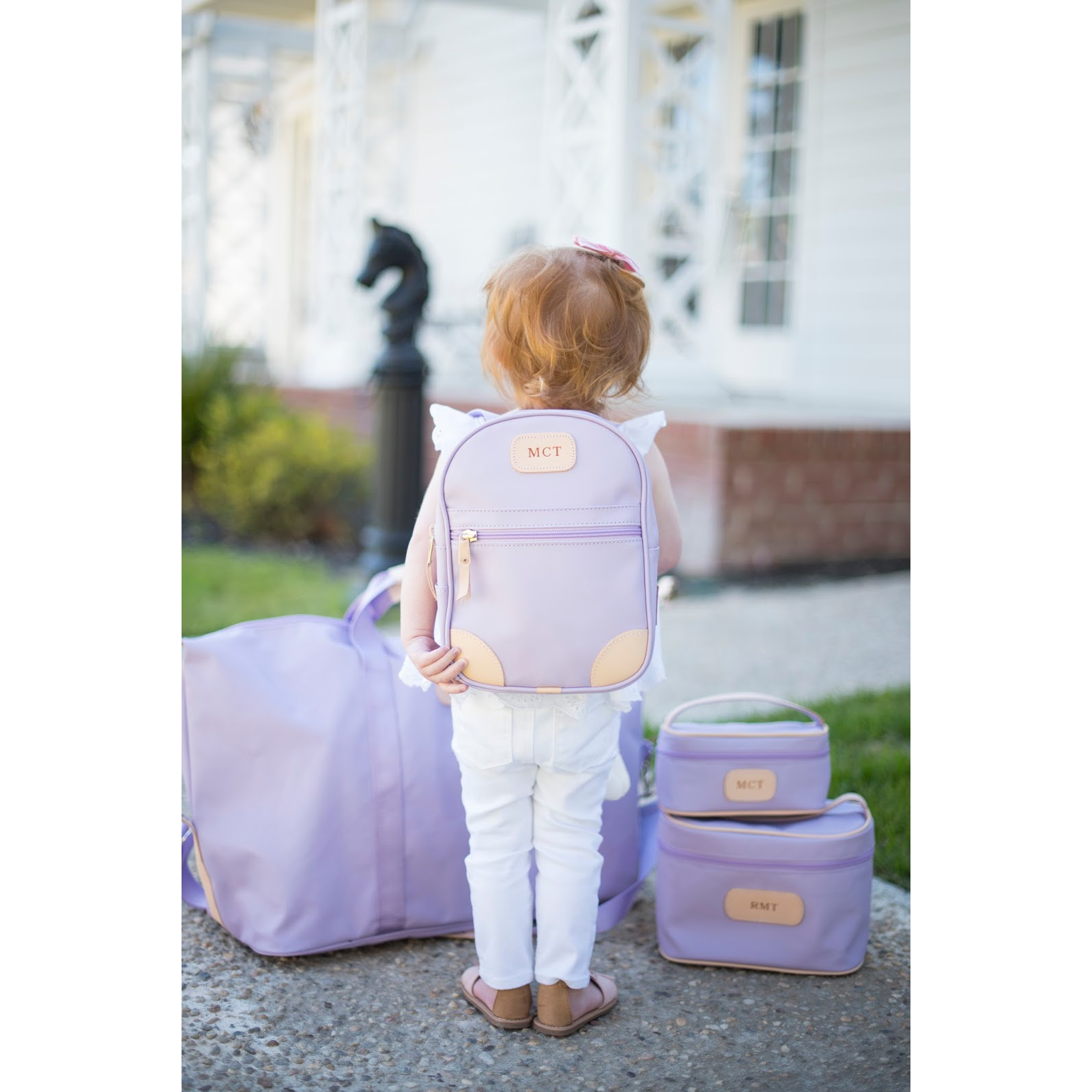 bonaweite mini backpack Jon Hart Design Mini Backpack Rose Coated Canvas