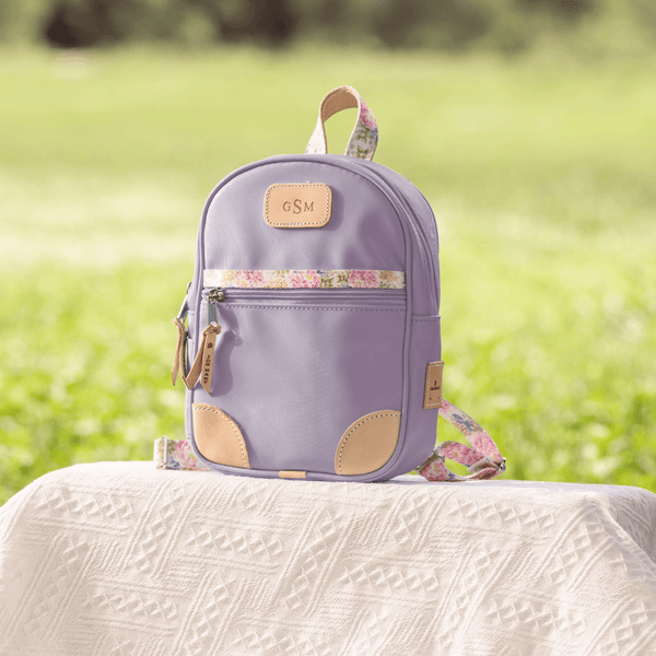 bonaweite mini backpack Jon Hart Design Mini Backpack Rose Coated Canvas