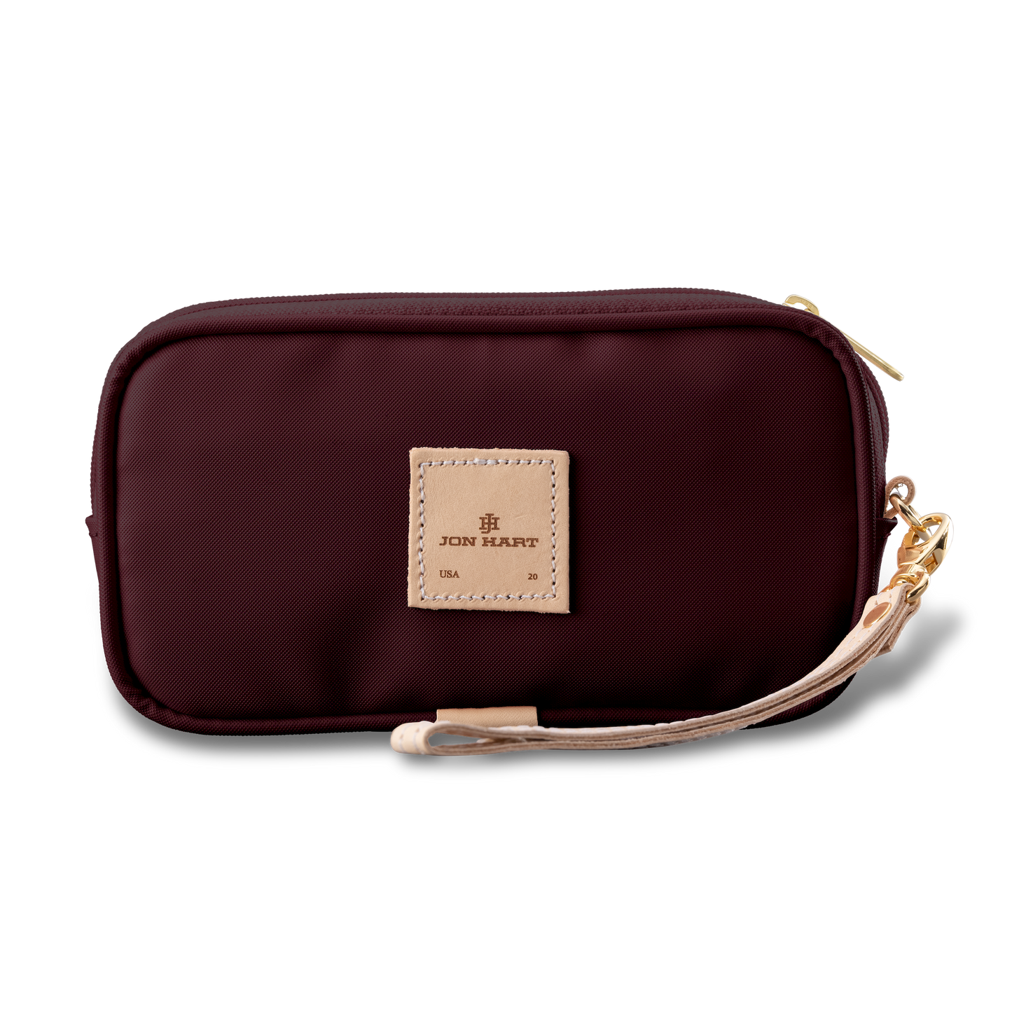 Jon Hart Wristlet Burgundy