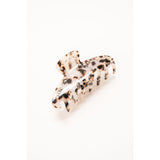 Jordan Crystal Hair Claw - Tort