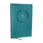 KJV Ultra Thinline Bible - Teal Leather