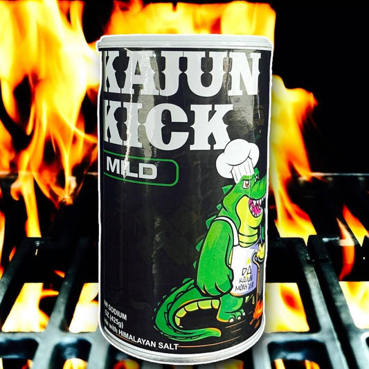 Kajun Kick Mild Cajun Seasoning - 8oz