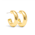 Kate Polished Huggie Gold - 50547
