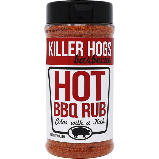 Killer Hogs Hot BBQ Rub - 16oz.