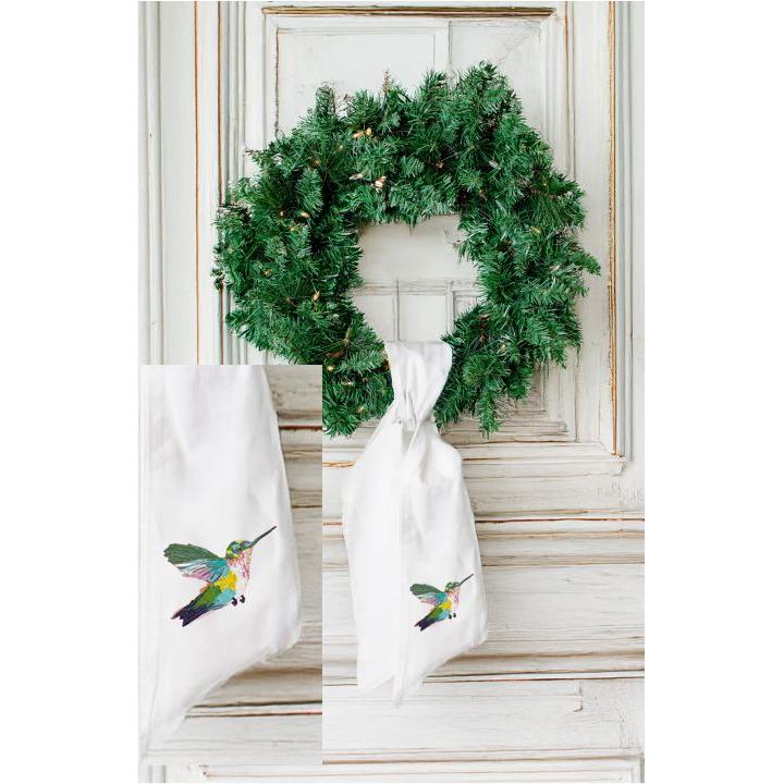 Kristie's Hummingbird Wreath Sash