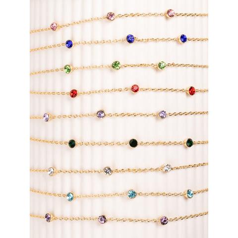 Kristina Birthstone Bracelet