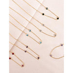 Kristina Birthstone Necklace
