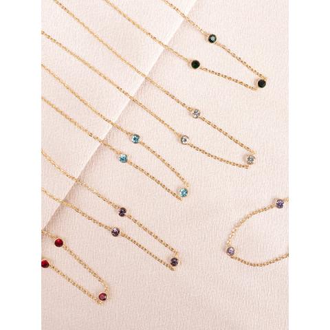 Kristina Birthstone Necklace