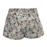LG Velvet Fleece Shorts - Forest Camo Flora