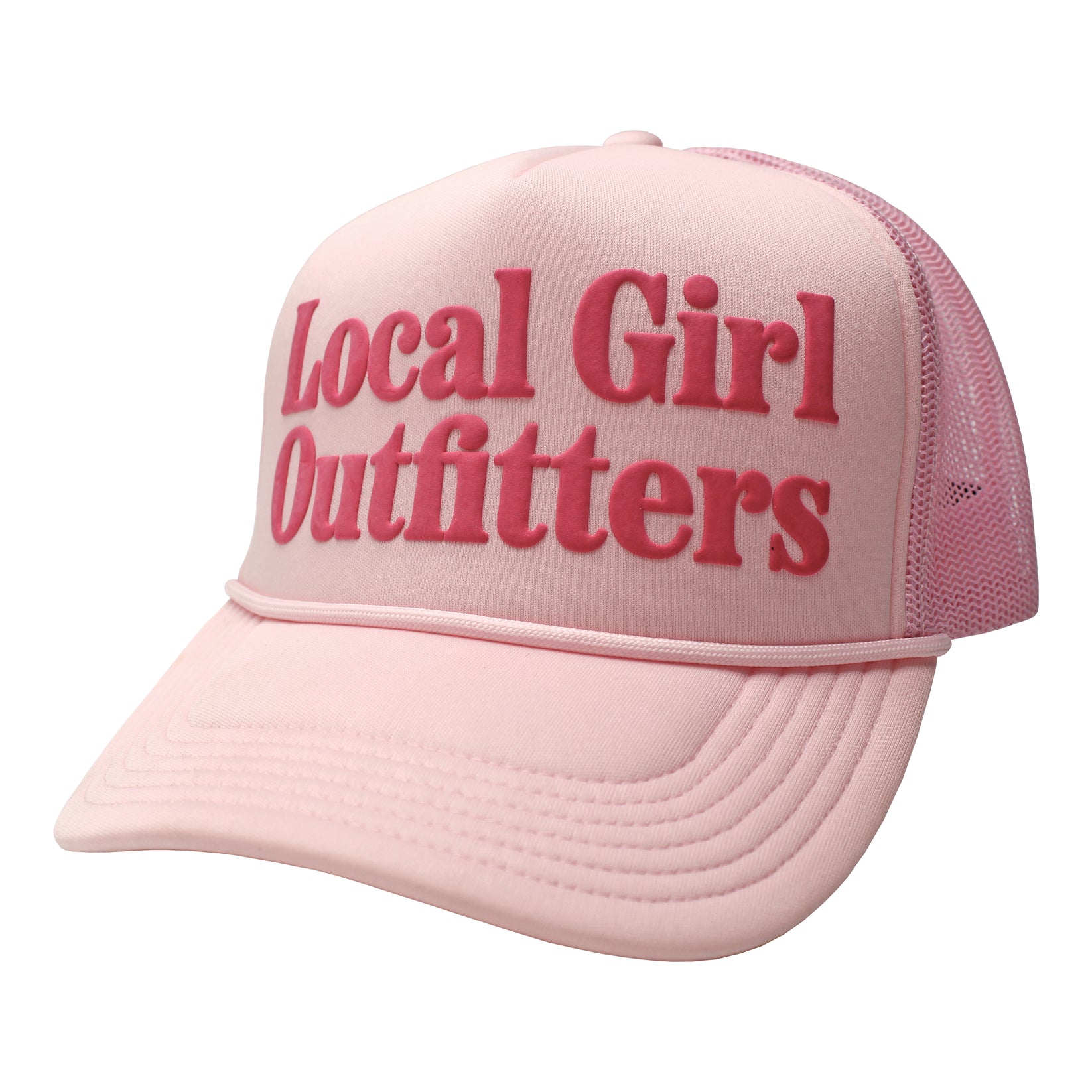 LG Etna Foam Trucker Hat - Baby Pink