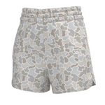 LG High Waisted Volley Shorts - Forest Camo Saltwater