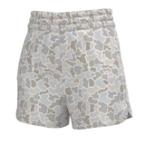 LG High Waisted Volley Shorts - Forest Camo Saltwater