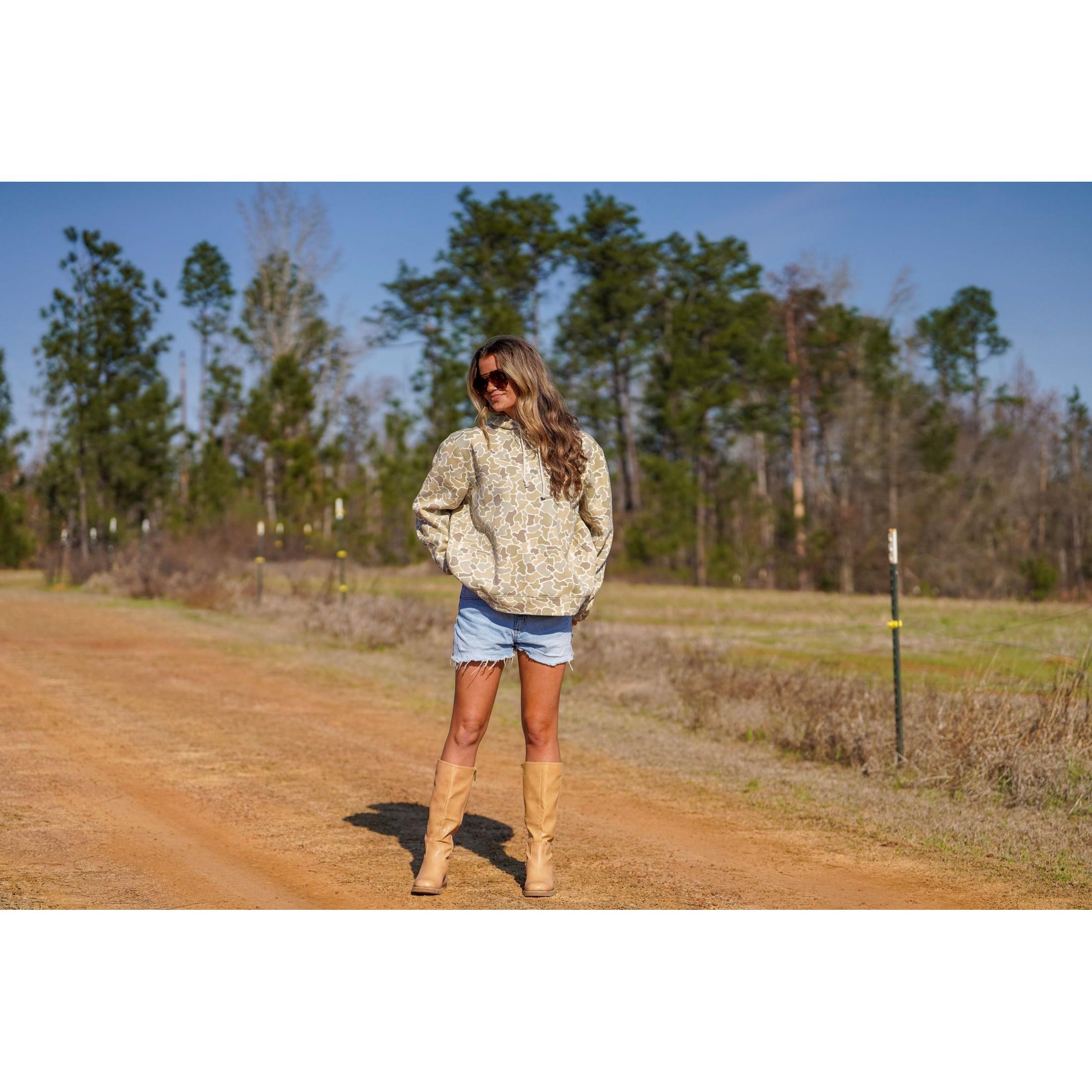 LG Hilltop Hoodie - Forest Camo Desert