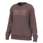 LG Moon Cotton Crewneck Sweatshirt - Rose
