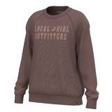 LG Moon Cotton Crewneck Sweatshirt - Rose