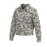 LG Velvet Fleece Quarter Zip - Forest Camo Flora
