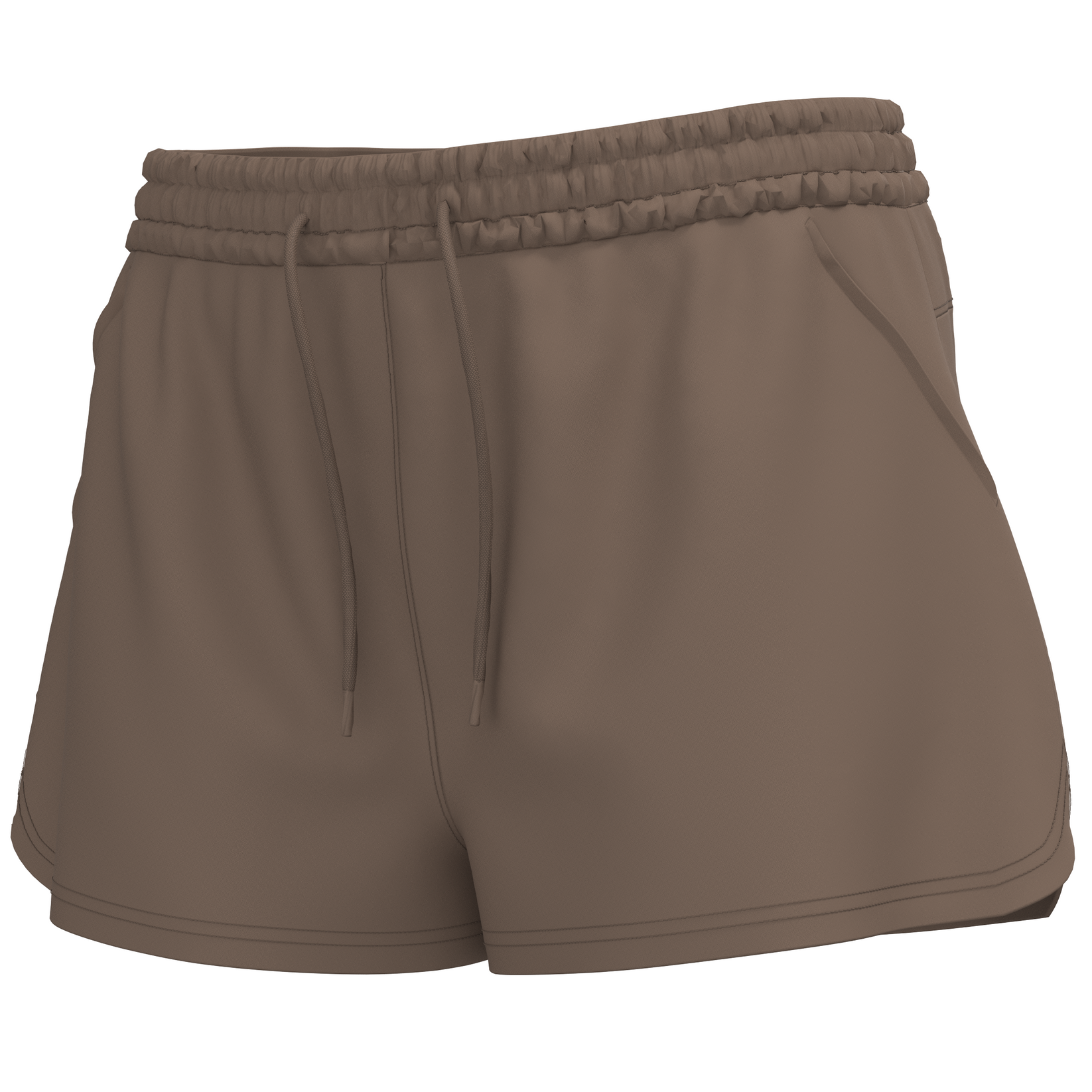 LG Velvet Fleece Shorts - Cocoa