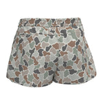 LG Velvet Fleece Shorts - Forest Camo Flora