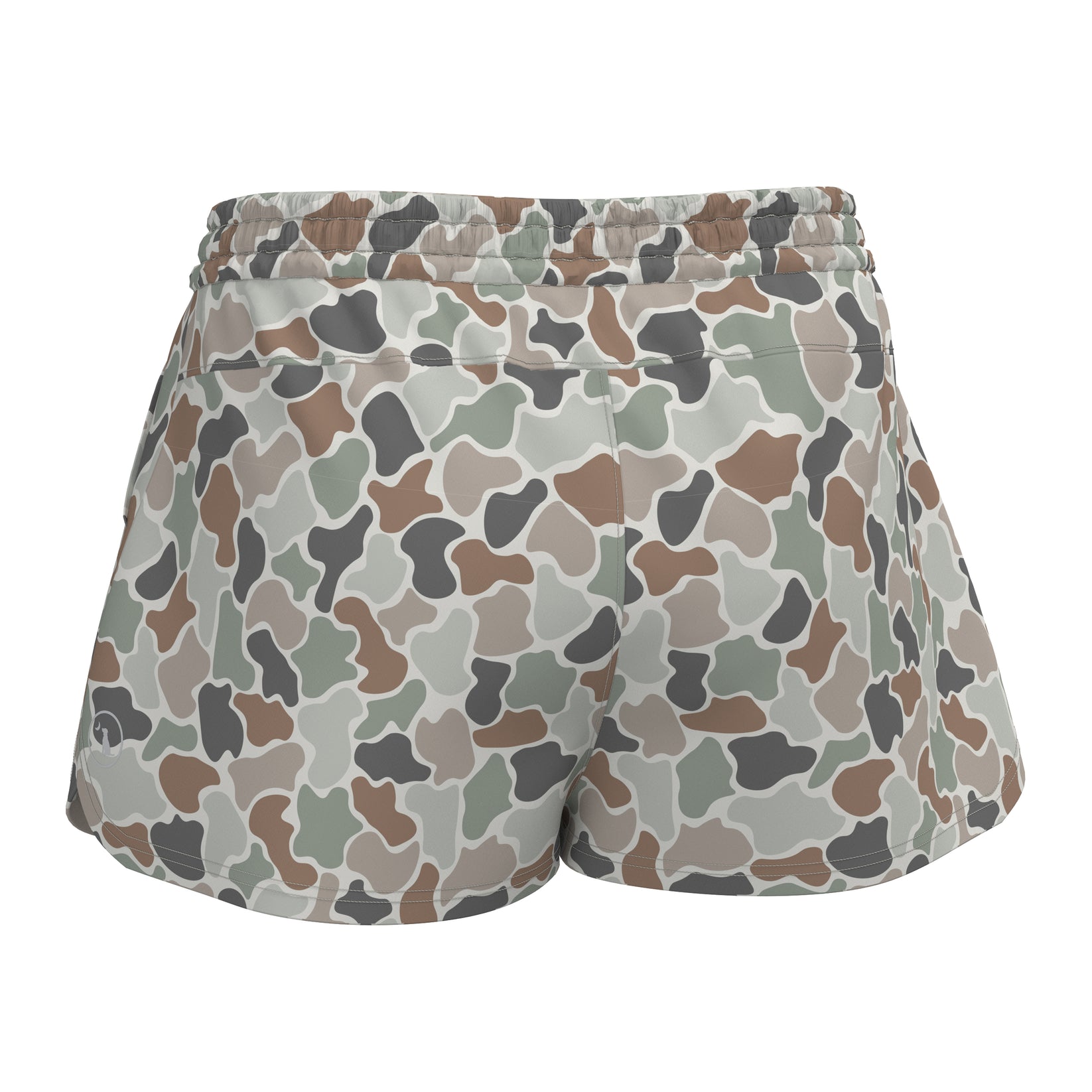 LG Velvet Fleece Shorts - Forest Camo Flora