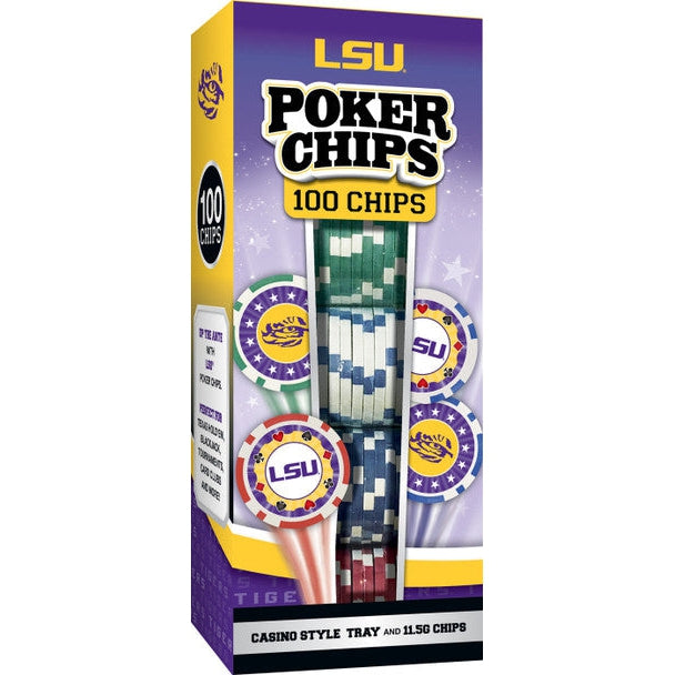 LSU Poker Chips