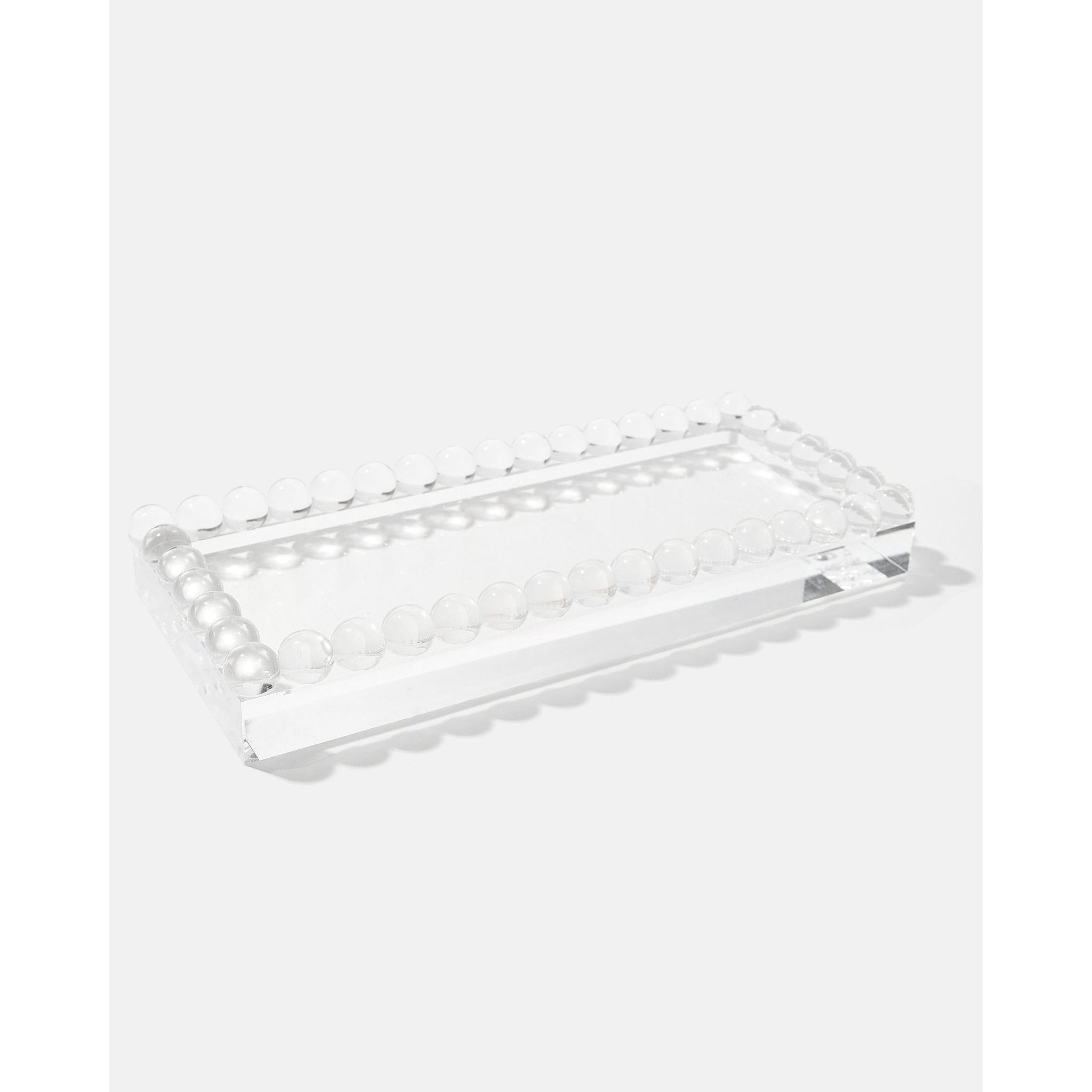 Large Bubble Lucite Tray