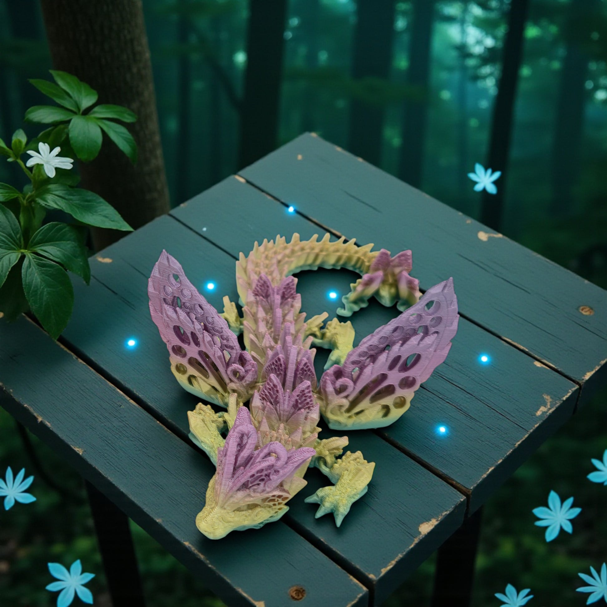 Large FaeWolf Dragon