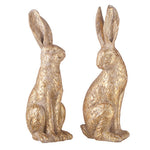 Large Gold Leaf Rabbit