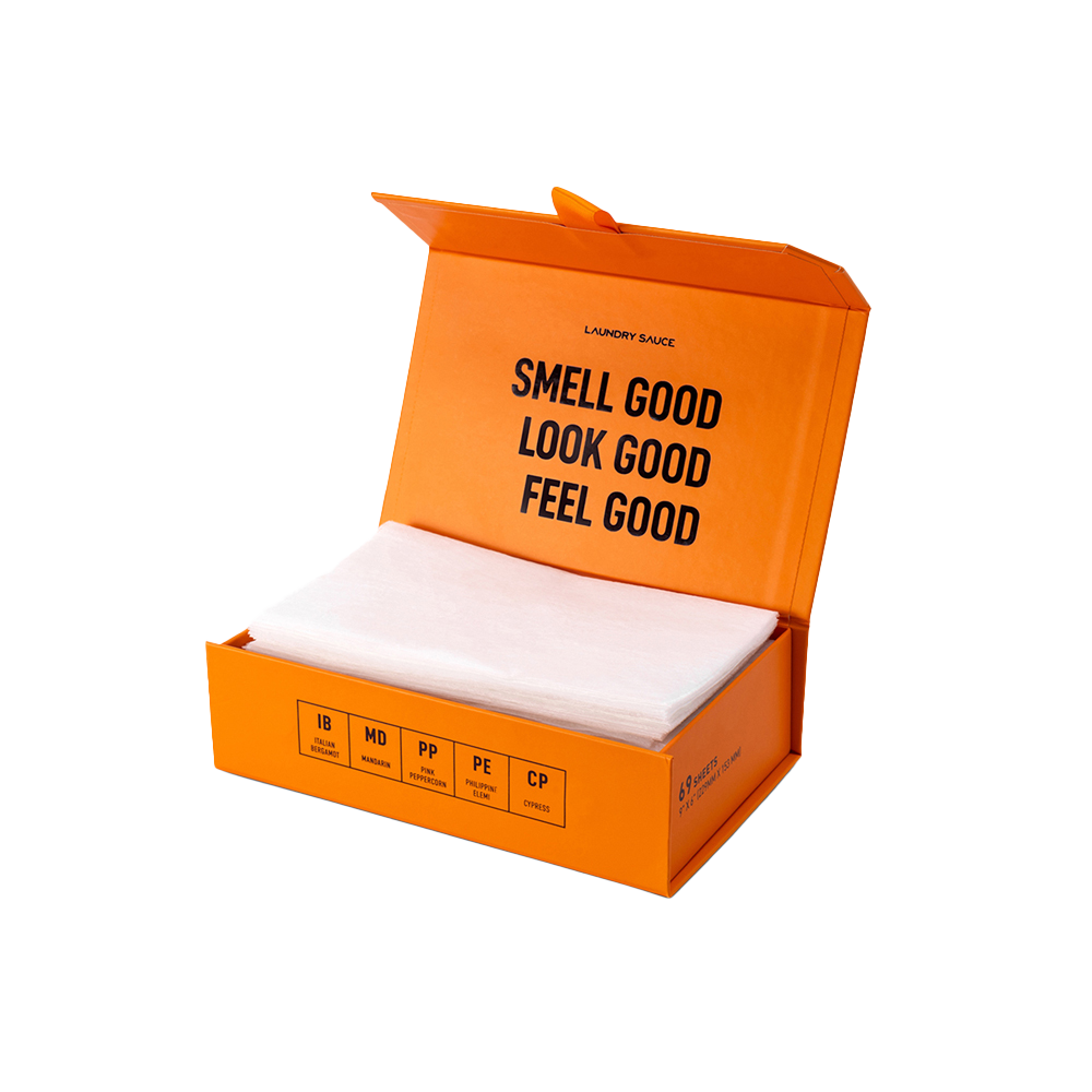 Laundry Dryer Sheets - Italian Bergamot