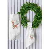 Laura Deer Wreath Sash