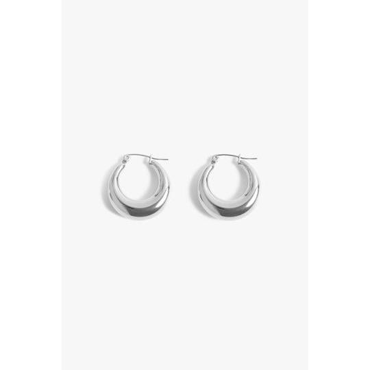 Layla Hoops - Silver