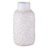 Leaf Embossed Vase