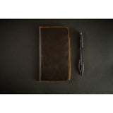 Leather Checkbook Wallet