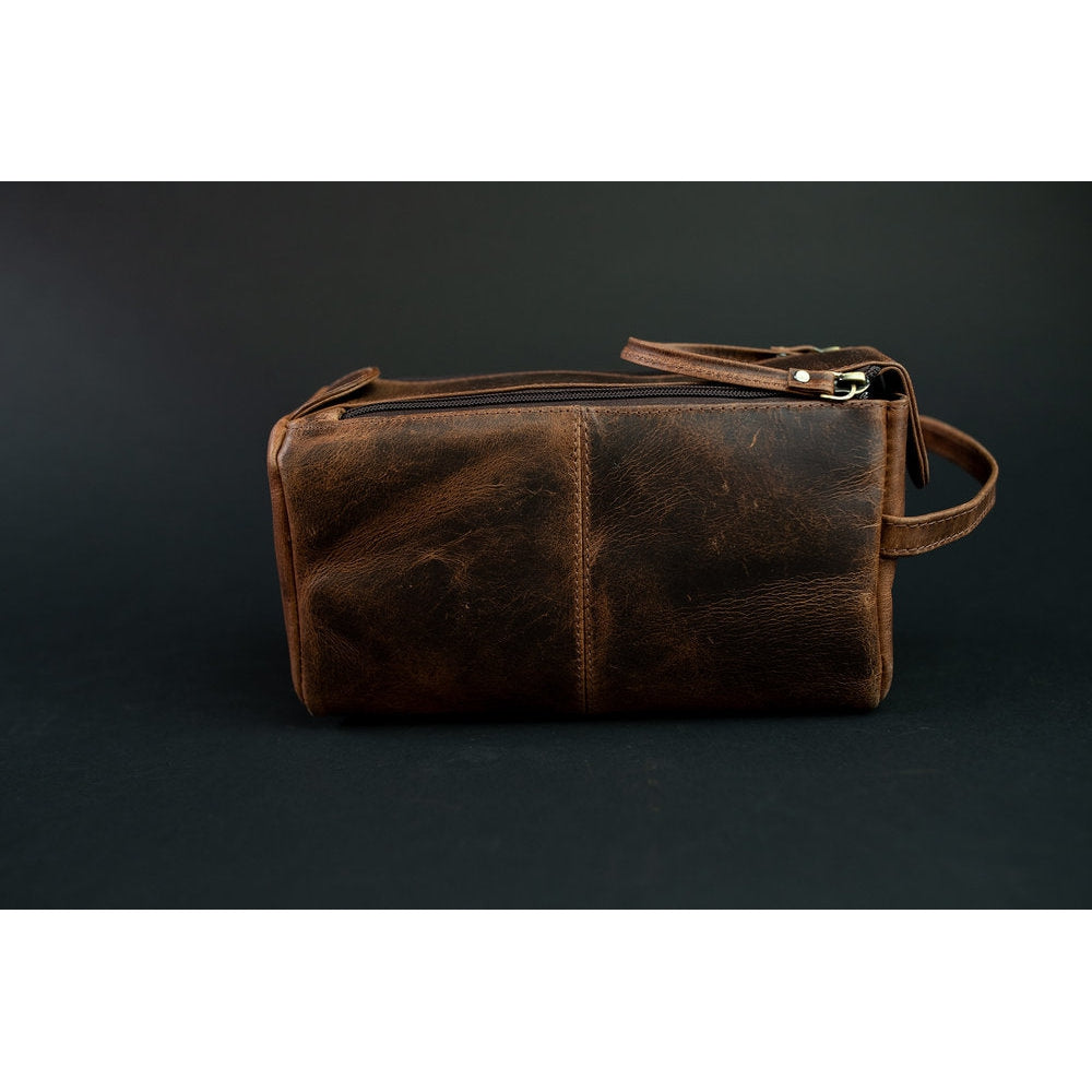 Leather Toiletry Bag