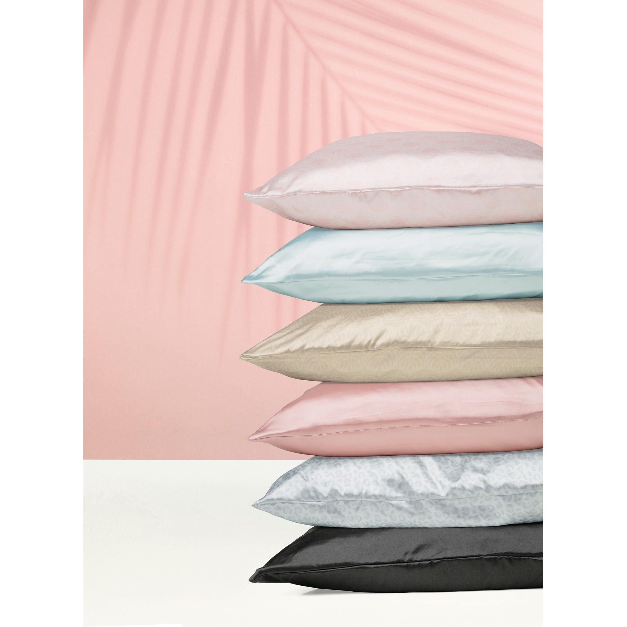 Lemon Lavender Silky Satin Pillowcase