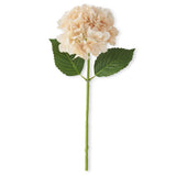 Light Yellow Real Touch Hydrangea Spray 20"