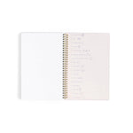 Lilac Notebook with Maps