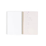 Lilac Notebook with Maps